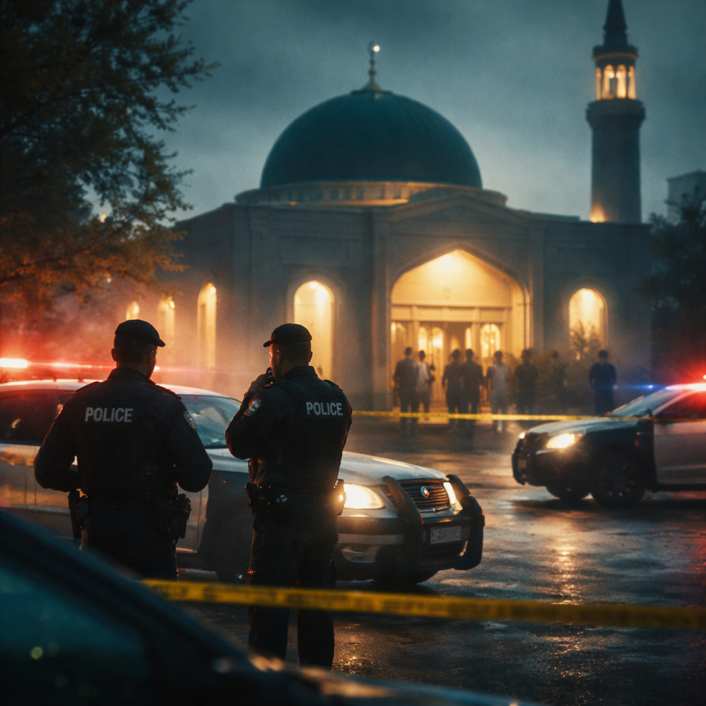 Canada Police Charge Toronto Man After Alleged Threats To Pickering Mosque