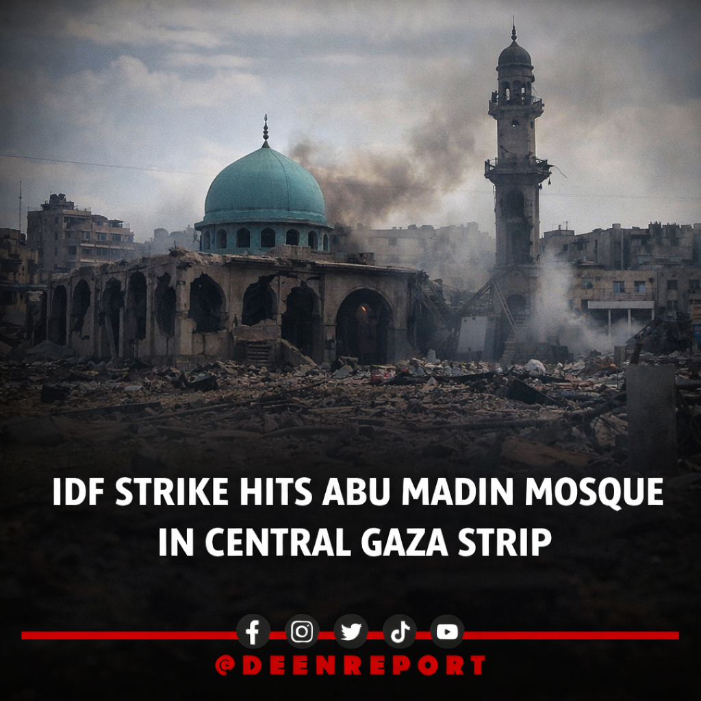 Mosque in Central Gaza Struck Amid Ongoing Conflict