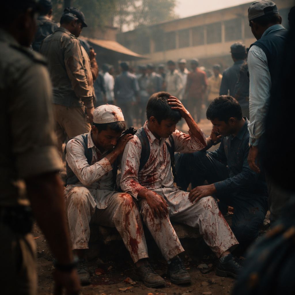 CLASSMATES ATTACK 3 BOYS OVER THEIR RELIGION